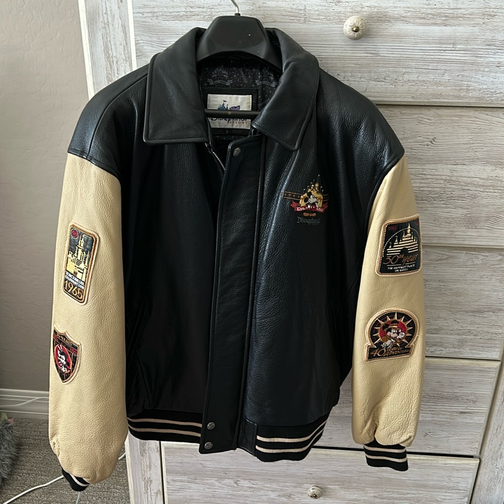Mickey Mouse leather jacket